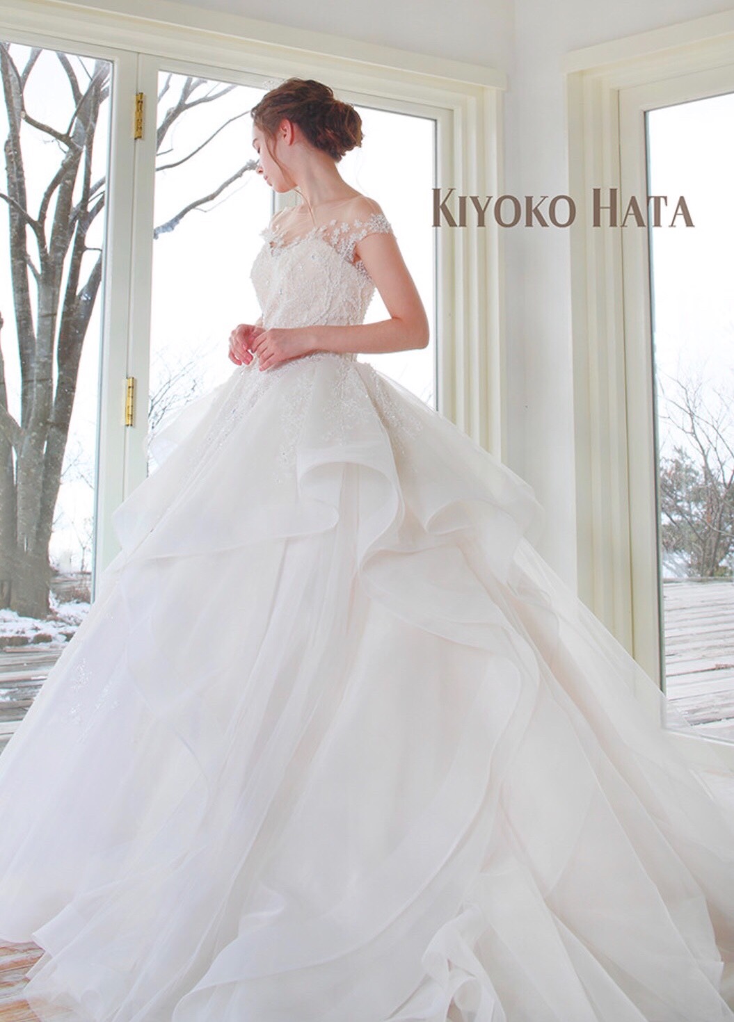 KIYOKO HATAのウエディングドレス