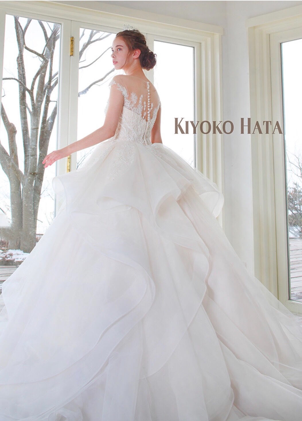 KIYOKO HATAのウエディングドレス