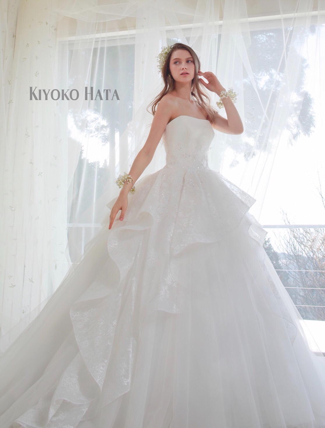 KIYOKO HATAのウエディングドレス