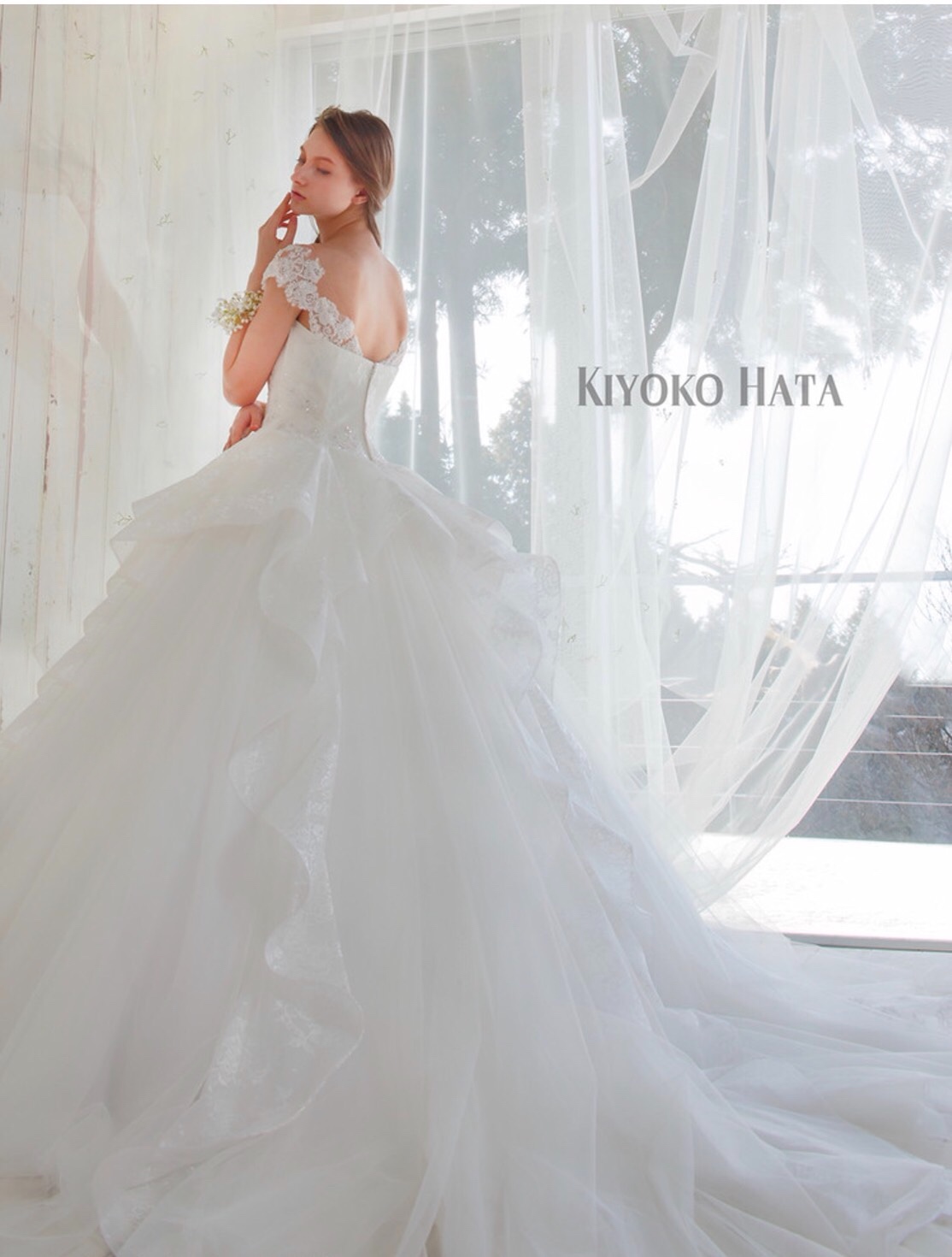 KIYOKO HATAのウエディングドレス
