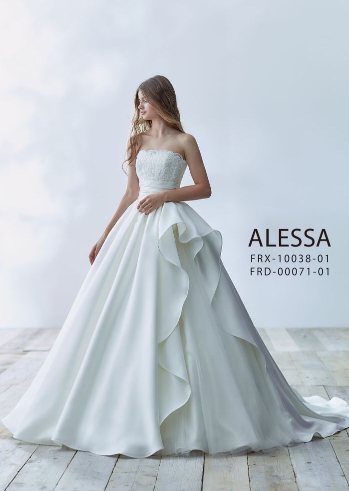 ALESSAのウエディングドレス