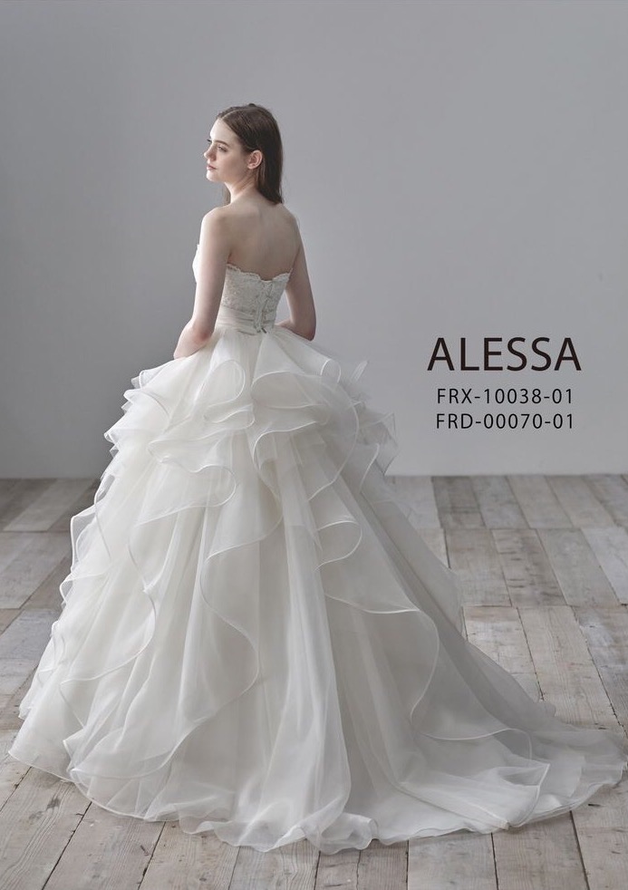 ALESSAのウエディングドレス