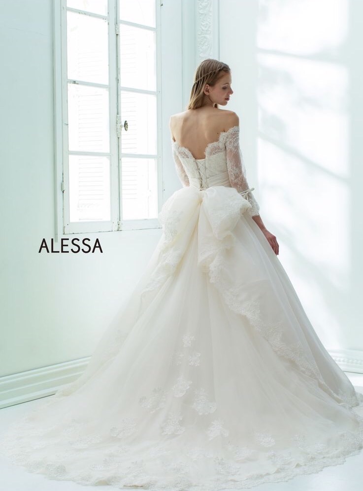 ALESSAのウエディングドレス