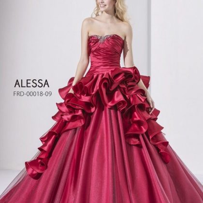 ALESSAのカラードレス