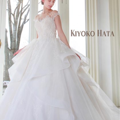 KIYOKO HATAのウエディングドレス