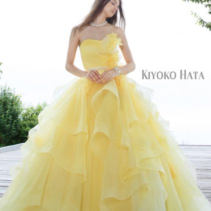 KIYOKO HATAのカラードレス