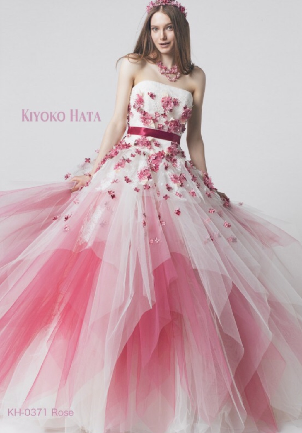 KIYOKO HATAのカラードレス